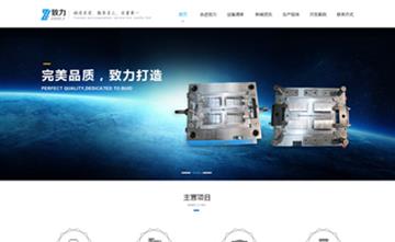 自貢黑羽網絡網頁制作案例-臺州致力塑膜有限公司